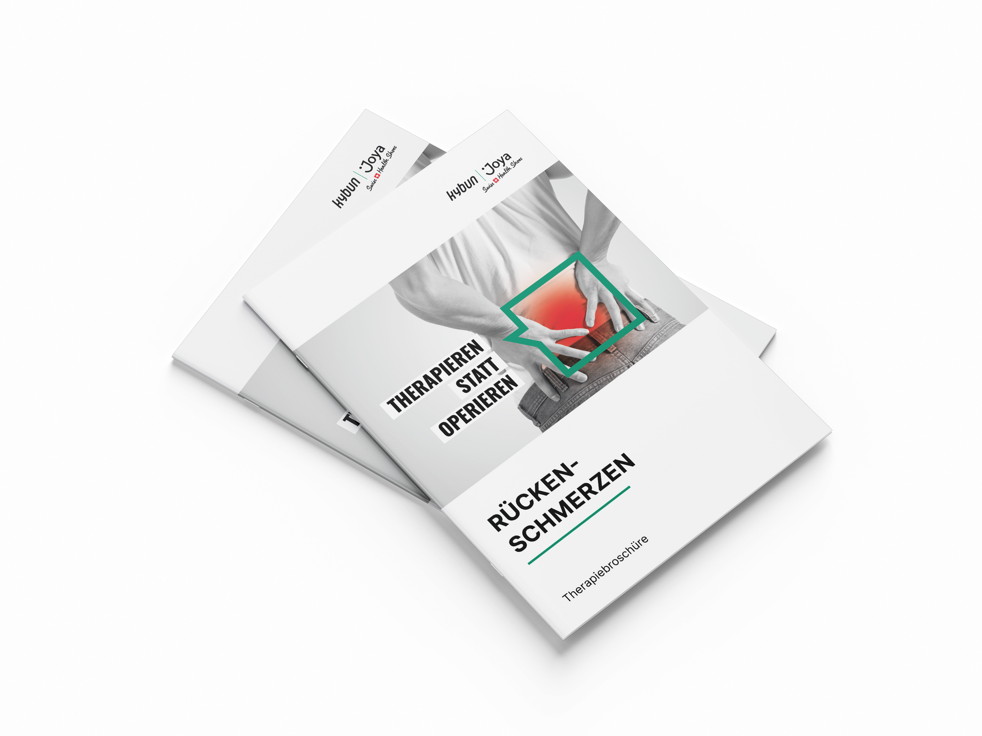 Therapiebroschüre «Rückenschmerzen», DE