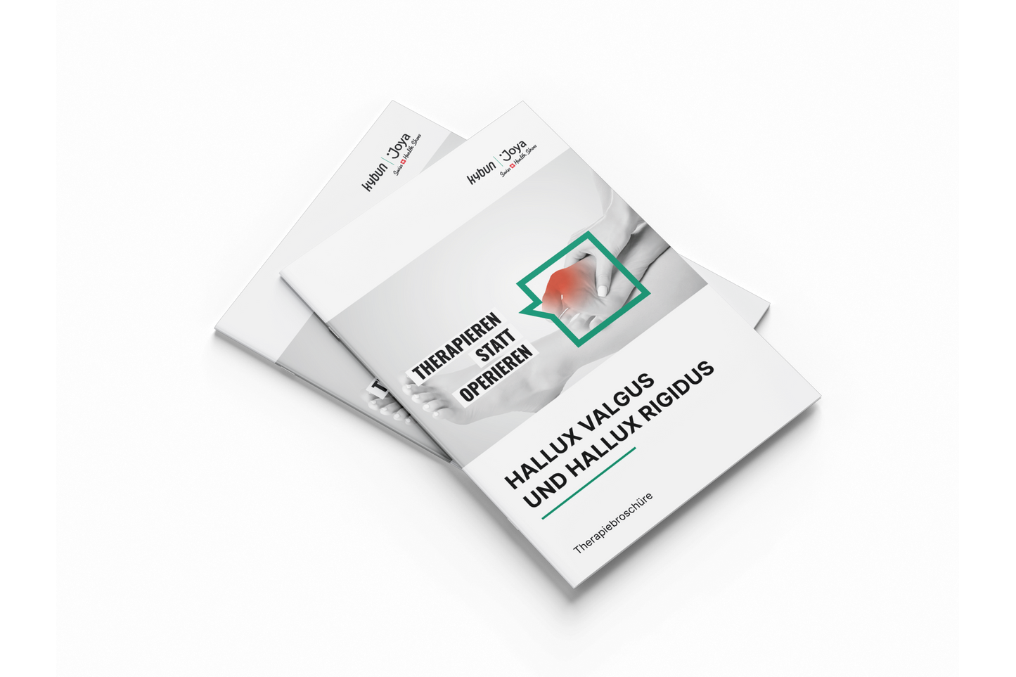 Therapiebroschüre «Hallux valgus und Hallux rigidus»